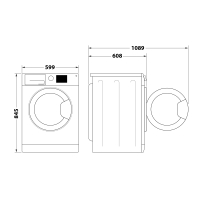 Bauknecht B7X 89 SILENCE DE Waschmaschine