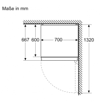 Bosch KGN49LBCF K&uuml;hl-/Gefrierkombination