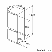 Bosch KIS77AFE0 K&uuml;hl-/Gefrierkombination